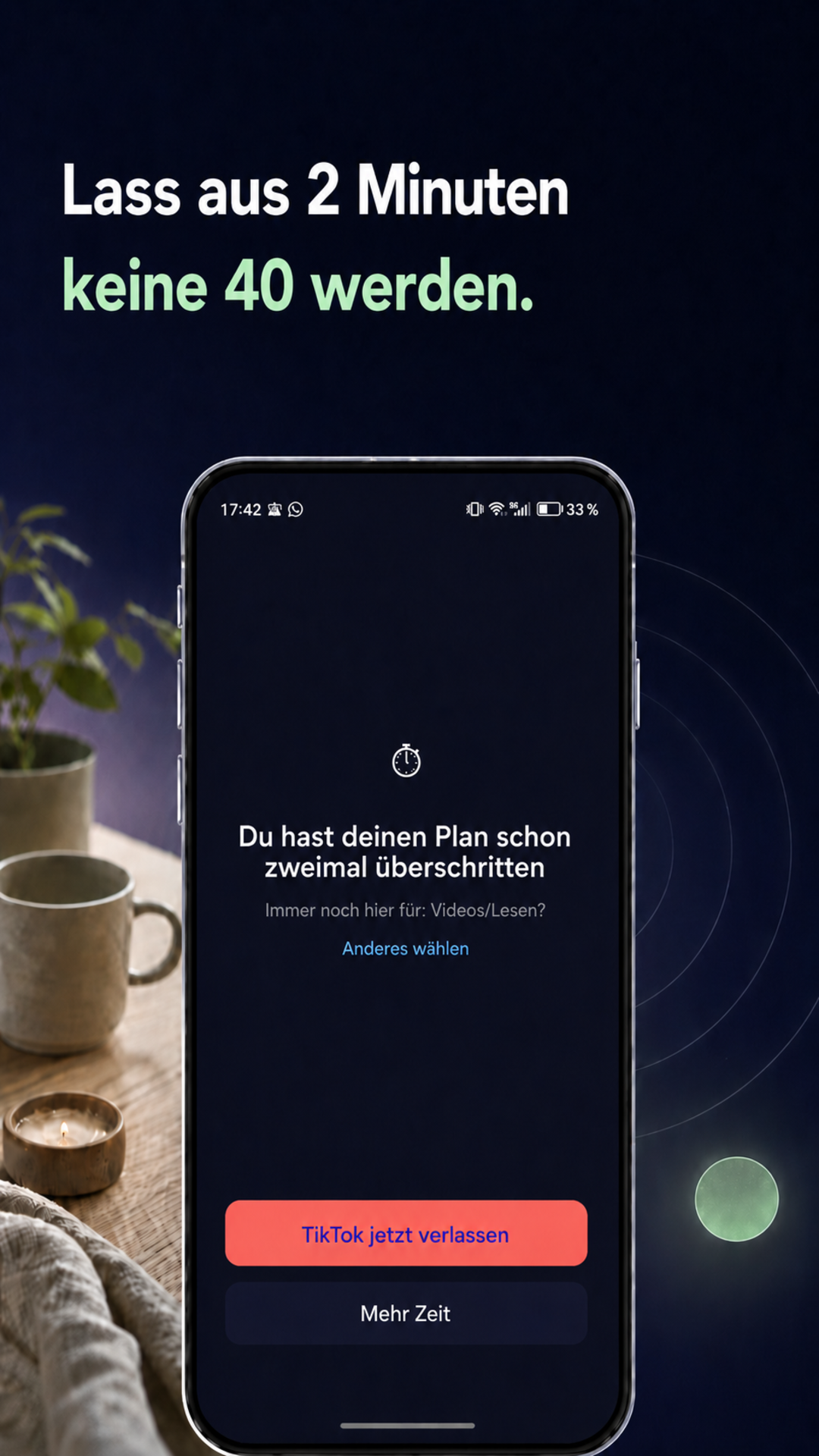LoopCut Hinweis, dass ein kurzer Check unbemerkt lange werden kann