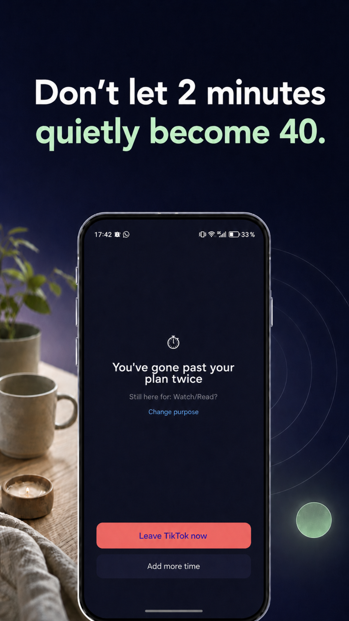 LoopCut reminder that a quick check can quietly become a long scroll