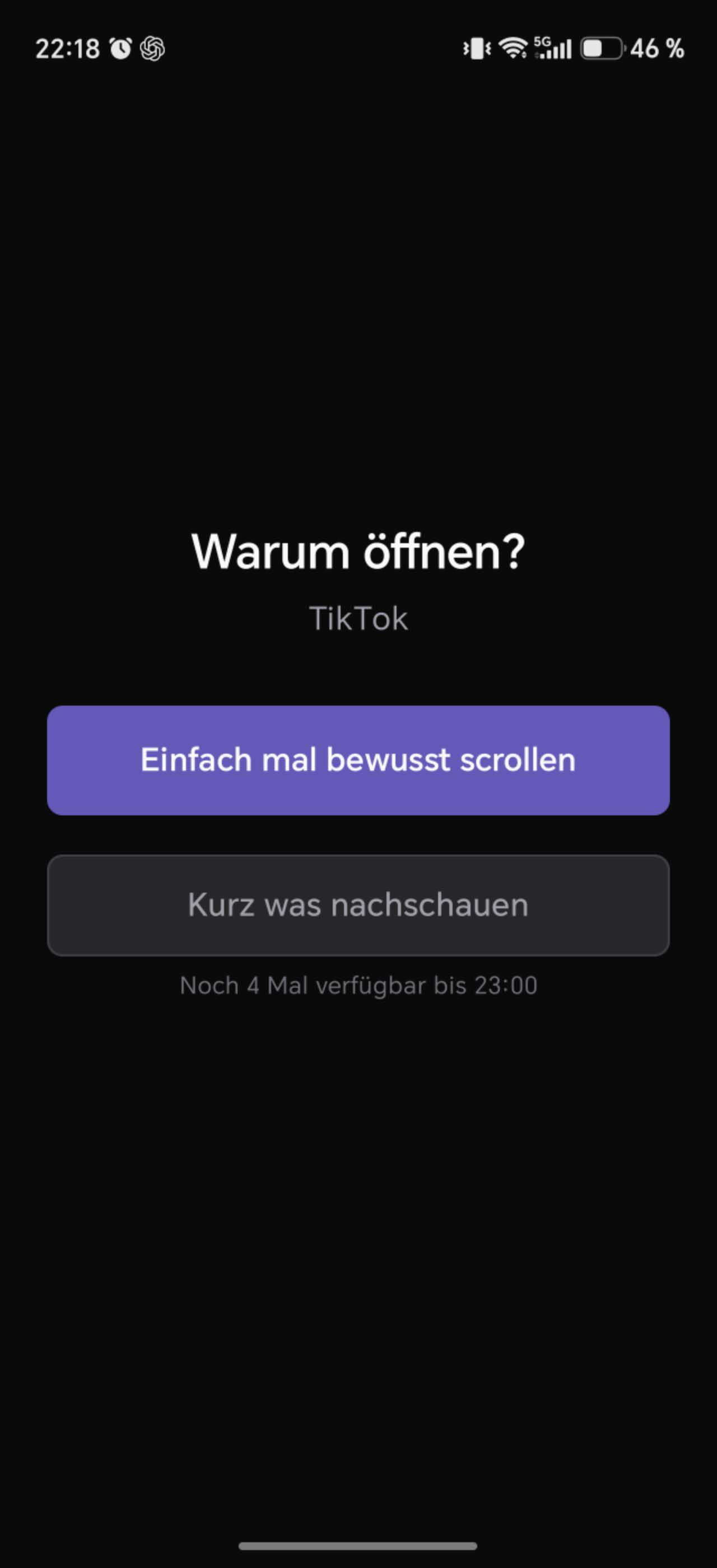 Deutscher LoopCut-Schnellzugriff für kurzen, begrenzten App-Zugriff